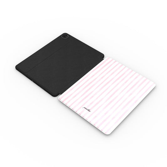 Blush Stripes Apple iPad Case