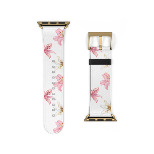 Blossom Grace (White) AppleWatch Band