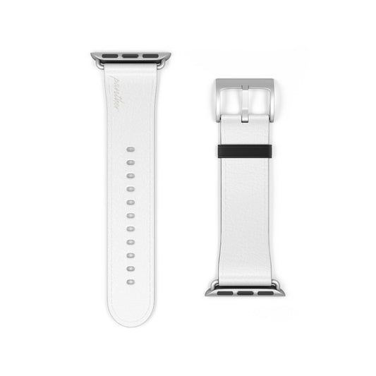 White AppleWatch Band