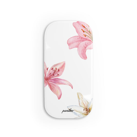 Blossom Grace (White) Phone Click-On Grip